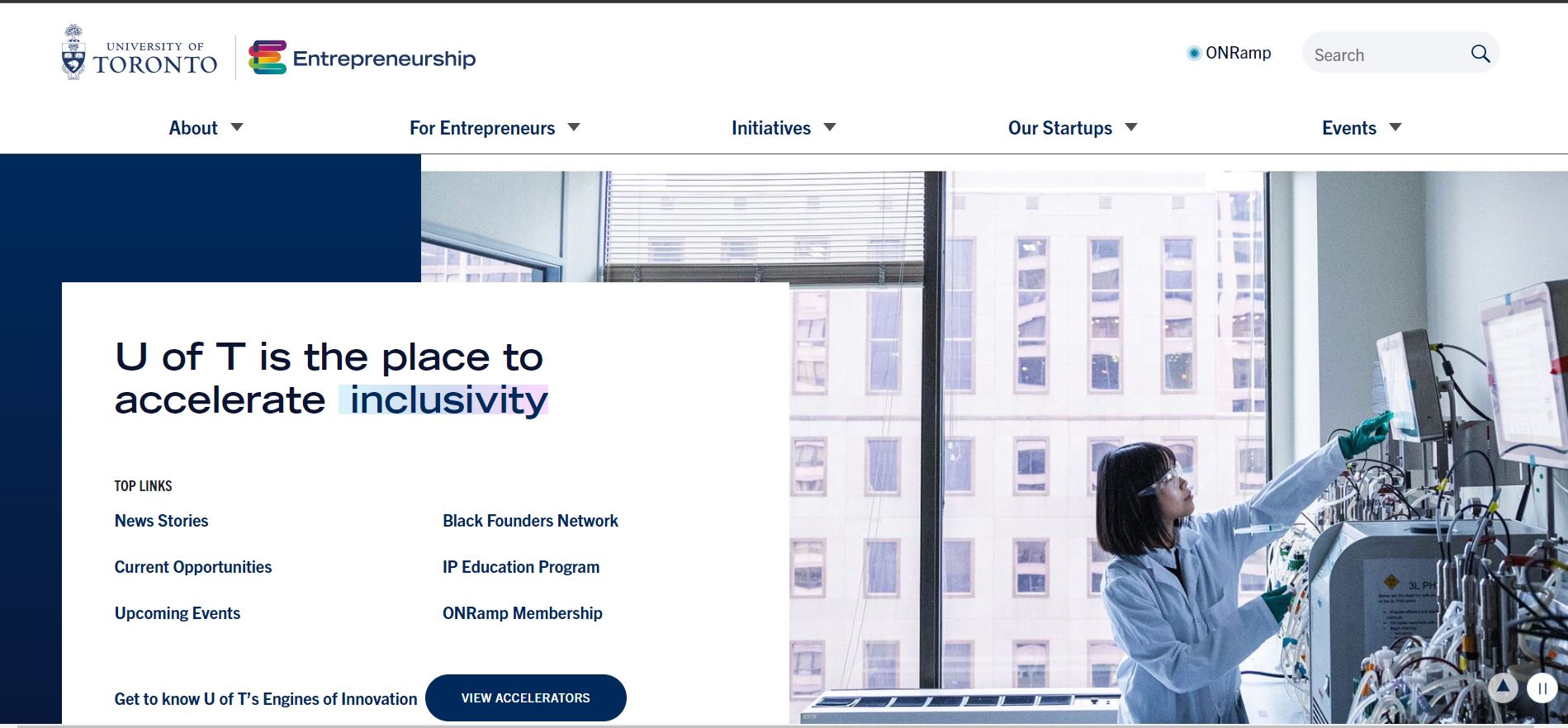 University of Toronto Innovation & Entrepreneurship Community