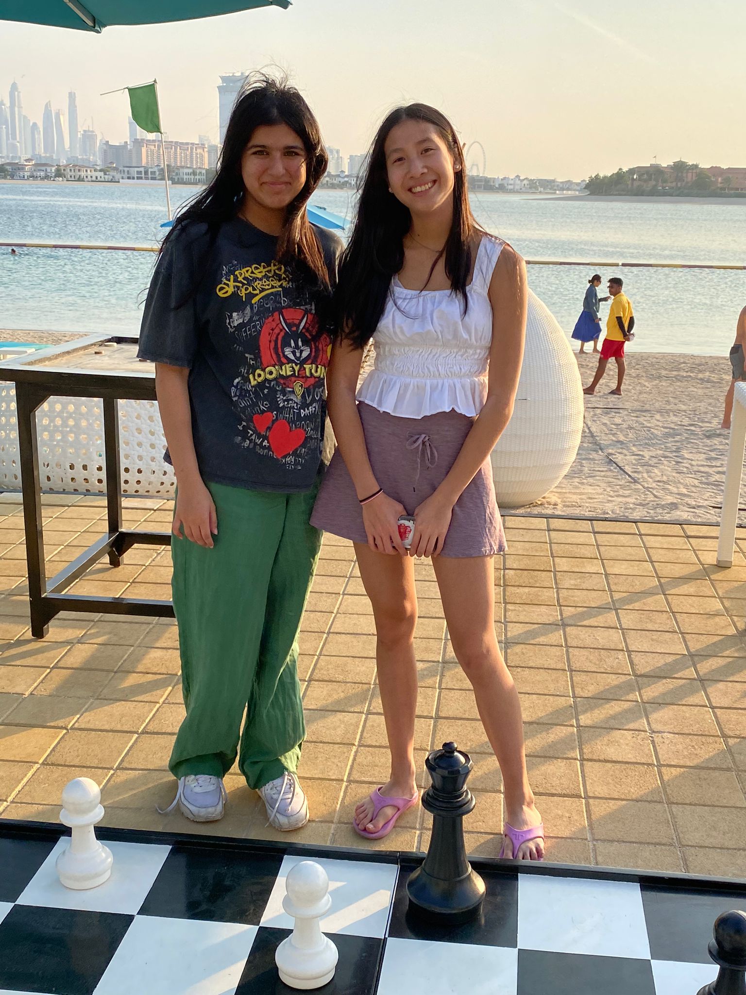 Kate travelled to Dubai on Dec 2, 3weeks before the start of Winter Break, interviewing Layla for I-pals, grade 11 IB student at Dubai American Academy